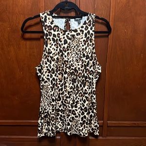 Leopard tank - size medium - brand new with tags!